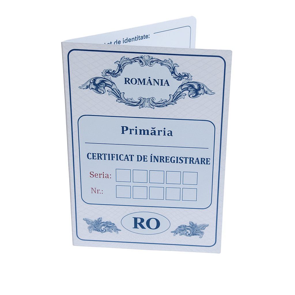 Certificat de Înregistrare